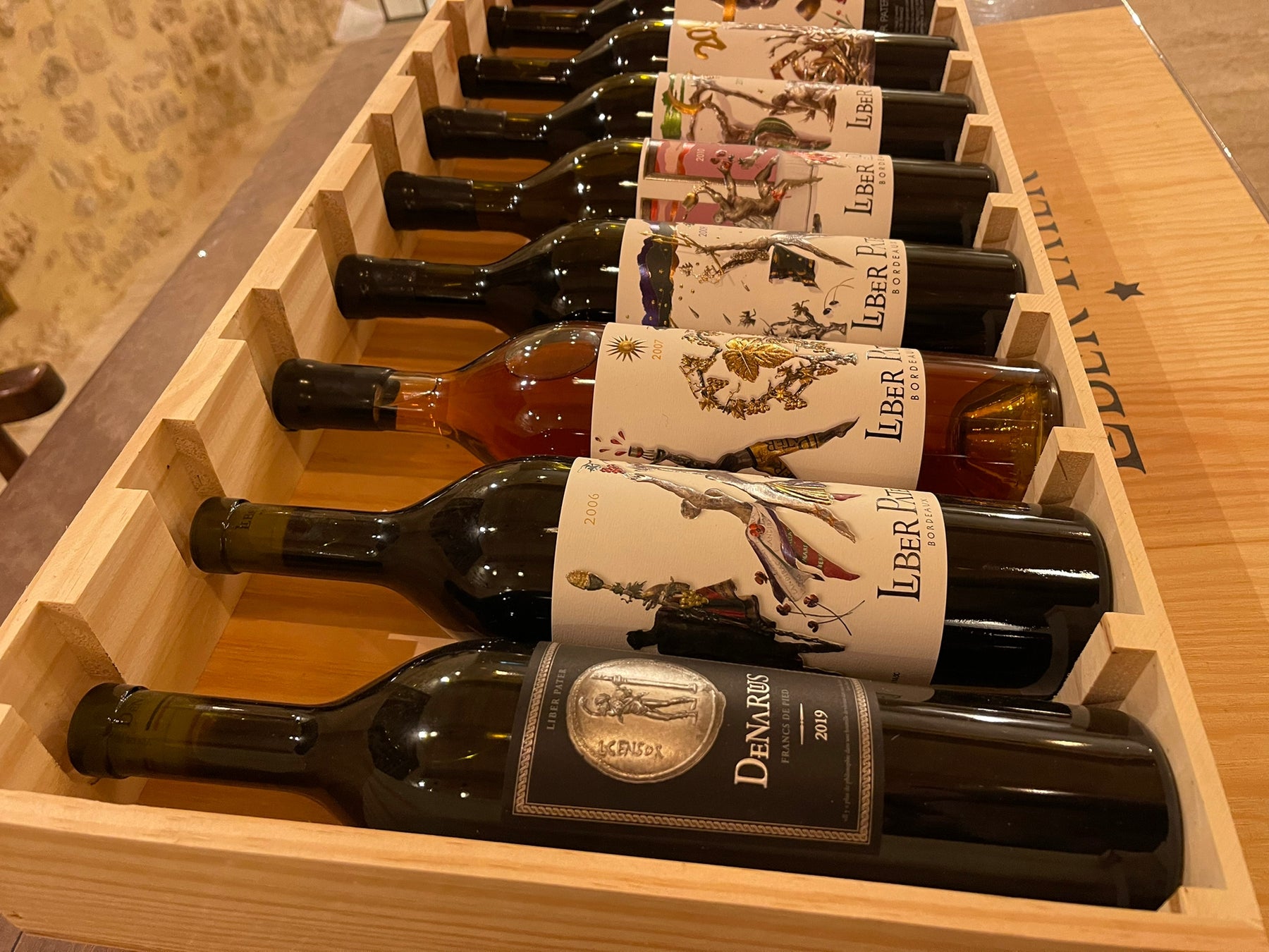 Laber Pathor Liber Pater - Caisse en bois Prestige - Vins Bordeaux – DEVINS