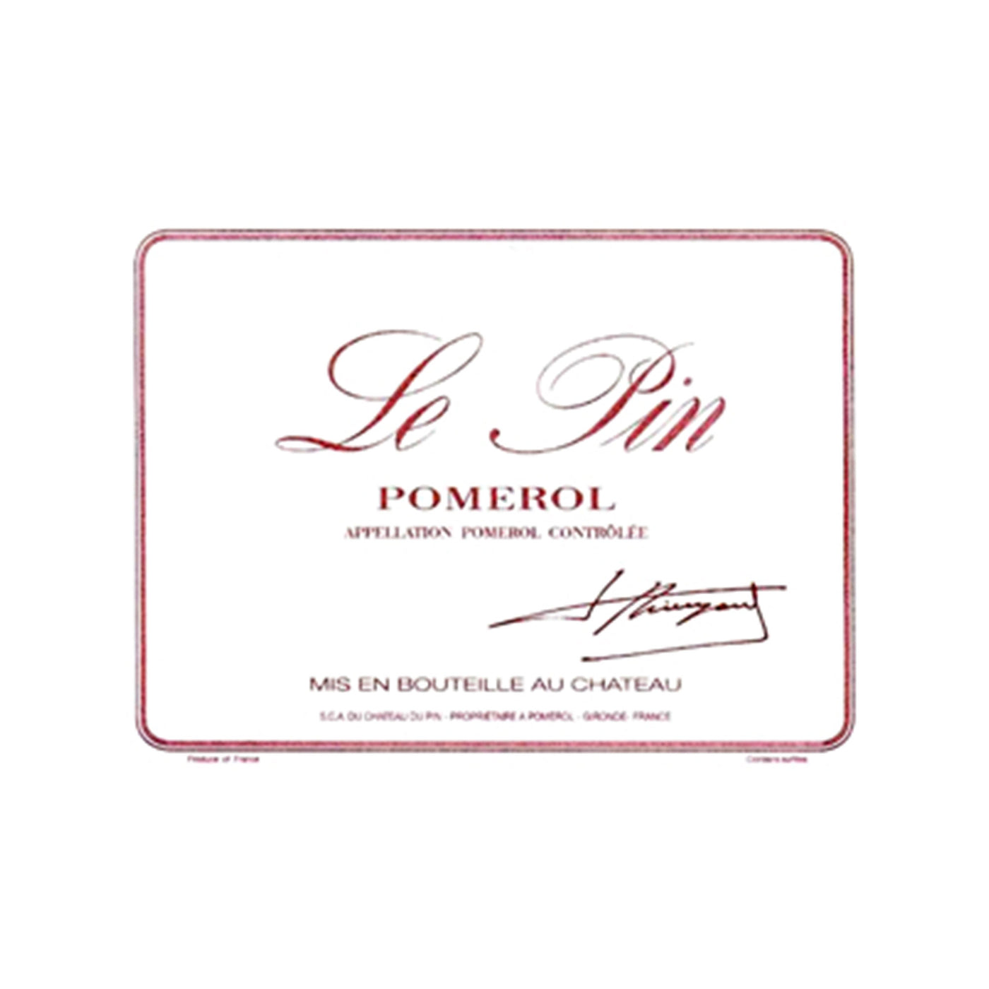 Château Le Pin - 1995